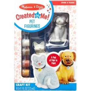 NEW Melissa & Doug Pet Figurine Painting Set